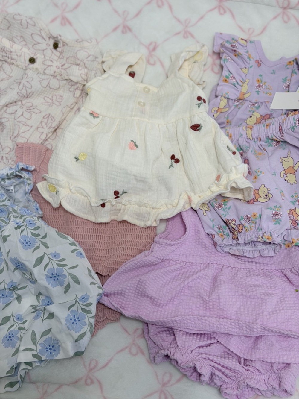 Lot of baby girl summer clothes (3m)